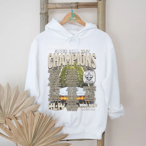 super bowl xliv champs   saints shirt