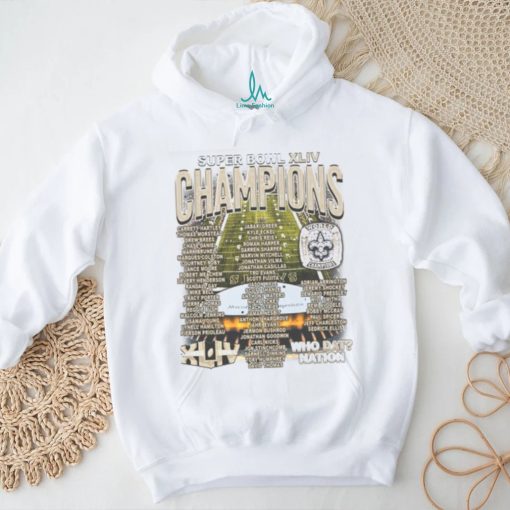 super bowl xliv champs   saints shirt