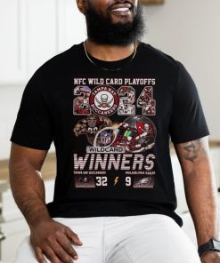tampa bay buccaneers 2024 winners team player tampa bay buccaneers and philadelphia eagles 32 9 shirt