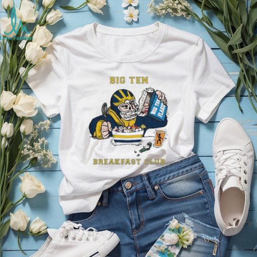 uofM Football Big Ten Breakfast Club Graphic Shirt