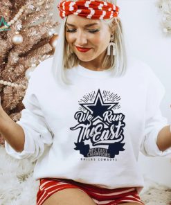 we Run The East 2023 Dallas Cowboys Nfc Champions T Shirt