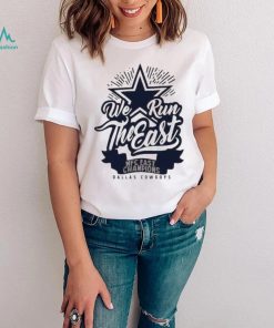 we Run The East 2023 Dallas Cowboys Nfc Champions T Shirt