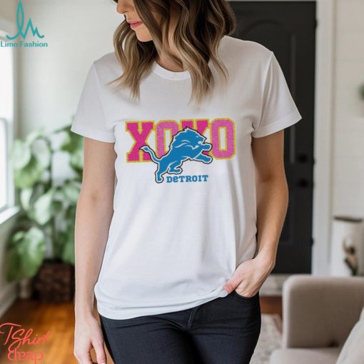 xoxo Detroit Lions Valentines Day Shirt