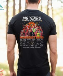 146 Years 1878 – 2024 Manchester United Thank You For The Memories T Shirt