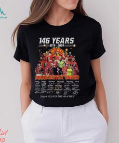 146 Years 1878 – 2024 Manchester United Thank You For The Memories T Shirt