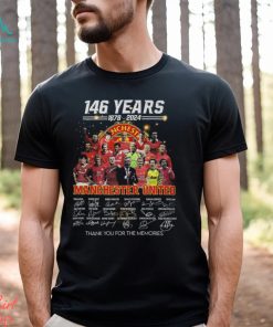 146 Years 1878 – 2024 Manchester United Thank You For The Memories T Shirt