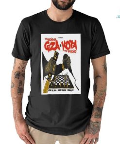 18 April 2024 GZA Genius and KOTA The Friend Denver, CO poster shirt