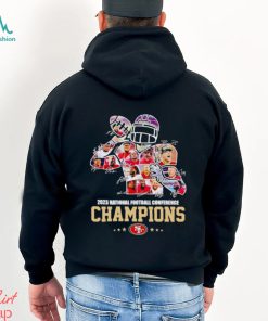 2023 National Football Conference Champions San Francisco 49ers signatures shirt