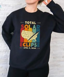 2024 America Path Of Totality April 8Th 2024 Total Solar Eclipse Matching Family Shirts