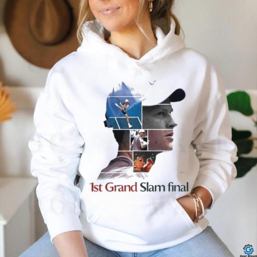 2024 Australian Open 1st Grand Slam Final Is Jannik Sinner shirt