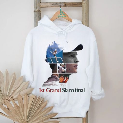 2024 Australian Open 1st Grand Slam Final Is Jannik Sinner shirt