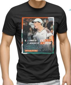 2024 Australian Open Champion Is Jannik Sinner 1st Grand Slam Final And 1st Grand Slam Title shirt