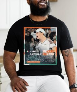2024 Australian Open Champion Is Jannik Sinner 1st Grand Slam Final And 1st Grand Slam Title shirt