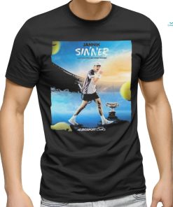 2024 Australian Open Champions Is Jannik Sinner For Mens Singles shirt
