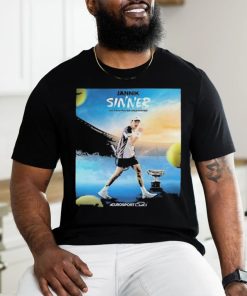 2024 Australian Open Champions Is Jannik Sinner For Mens Singles shirt