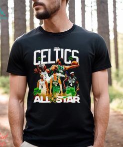 2024 Boston Celtics All Star lineup shirt