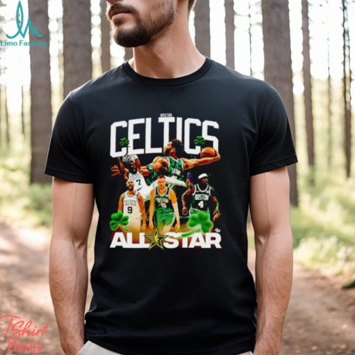 2024 Boston Celtics All Star lineup shirt
