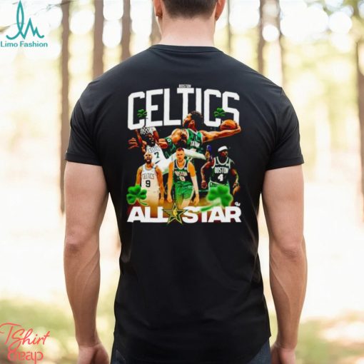 2024 Boston Celtics All Star lineup shirt
