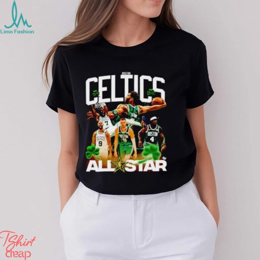 2024 Boston Celtics All Star lineup shirt