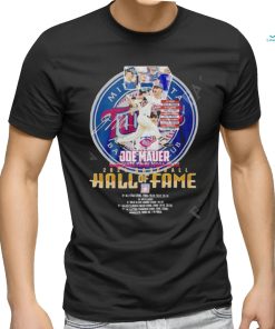 2024 Minnesota Twins Joe Mauer Hall Of Fame Shirt