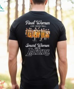 2024 Real Women Love Basketball Smart Women Love The Los Angeles Laker All Team T shirt