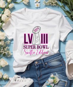 2024 Super Bowl LVIII Swiftie edition shirt t shirt white