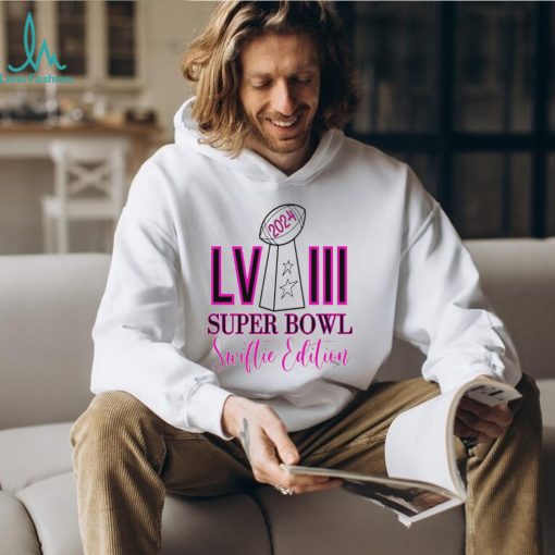 2024 Super Bowl LVIII Swiftie edition shirt t shirt white