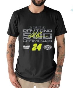 2024 daytona 500 champion exclusive William byron checkered flag sports shirt