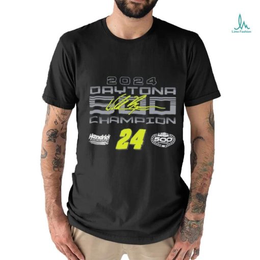 2024 daytona 500 champion exclusive William byron checkered flag sports shirt