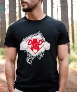 225 Wisconsin Badgers Super Dad Shirt