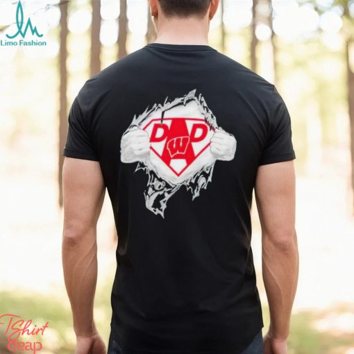 225 Wisconsin Badgers Super Dad Shirt