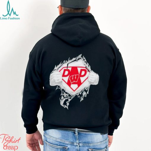 225 Wisconsin Badgers Super Dad Shirt