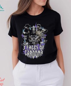 3 Faces Of Cardona Indy God Deathmatch King Zack Ryder Shirt