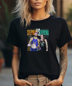 3 point Challenge Steph Curry X Sabrina Ionescu Signatures Shirt