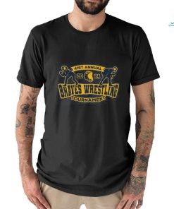 41th Annual Braves Wrestling Tournament shirt