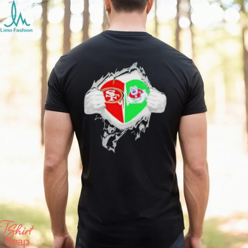 49ers Fresno State Bulldogs It’s In My Heart Shirt