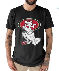 49ers Praying Hands San Francisco 49ers T Shirt