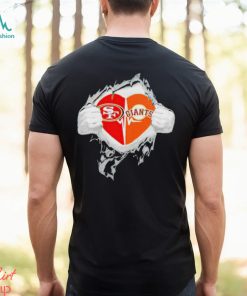 49ers San Francisco Giants It’s In My Heart Shirt