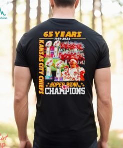 65 years 1959 2024 Kansas City Chiefs Super Bowl Champions shirt