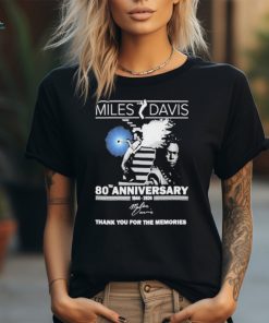 80th Anniversary 1944 – 2024 Miles Davis Thank You For The Memories Shirt