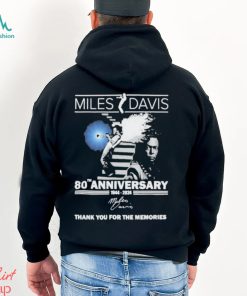 80th Anniversary 1944 – 2024 Miles Davis Thank You For The Memories Shirt