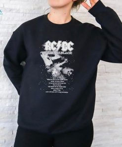 Acdc Back In Black Pwr Up Tour 2024 shirt