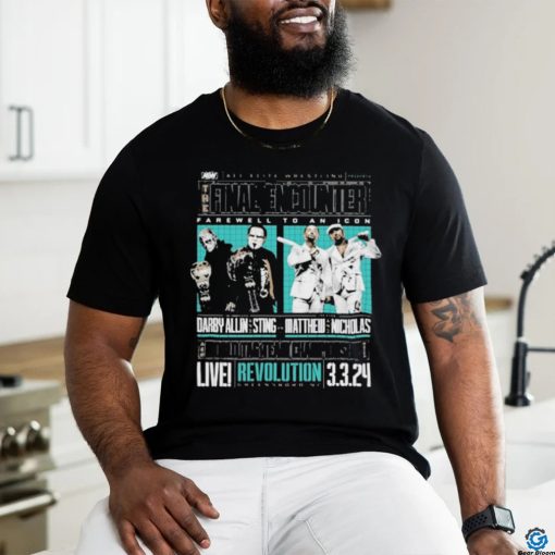 Aew Revolution 2024 Matchup – Darby Allin Sting Vs Matthew Nicholas Jackson Shirt