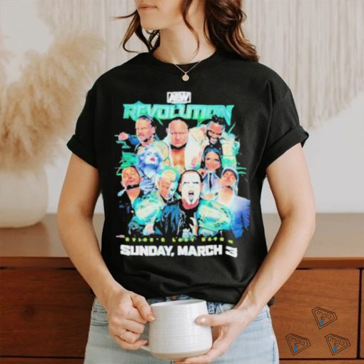 Aew revolution 2024 poster shirt