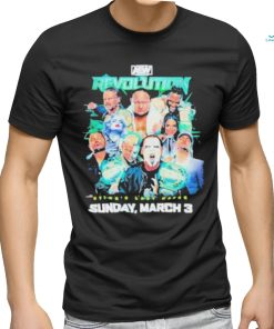 Aew revolution 2024 poster shirt