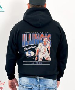 Aj Redd 5 University of Illinois basketball shirt