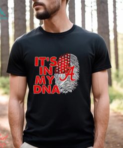 Alabama Crimson Tide It’s In My DNA Fingerprint shirt