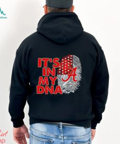 Alabama Crimson Tide It’s In My DNA Fingerprint shirt
