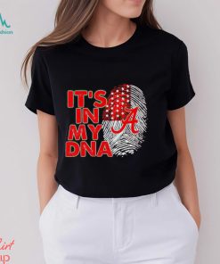 Alabama Crimson Tide It’s In My DNA Fingerprint shirt