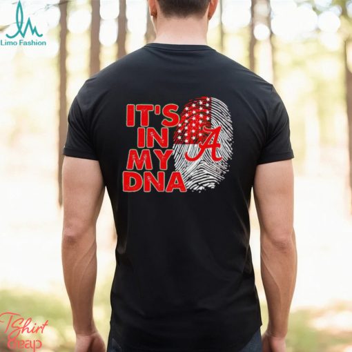 Alabama Crimson Tide It’s In My DNA Fingerprint shirt
